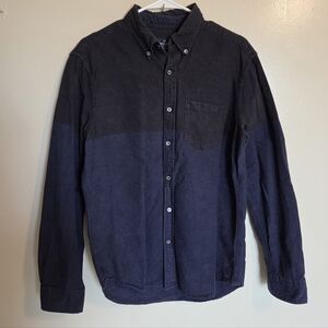 AEO • Colorblock Button Up